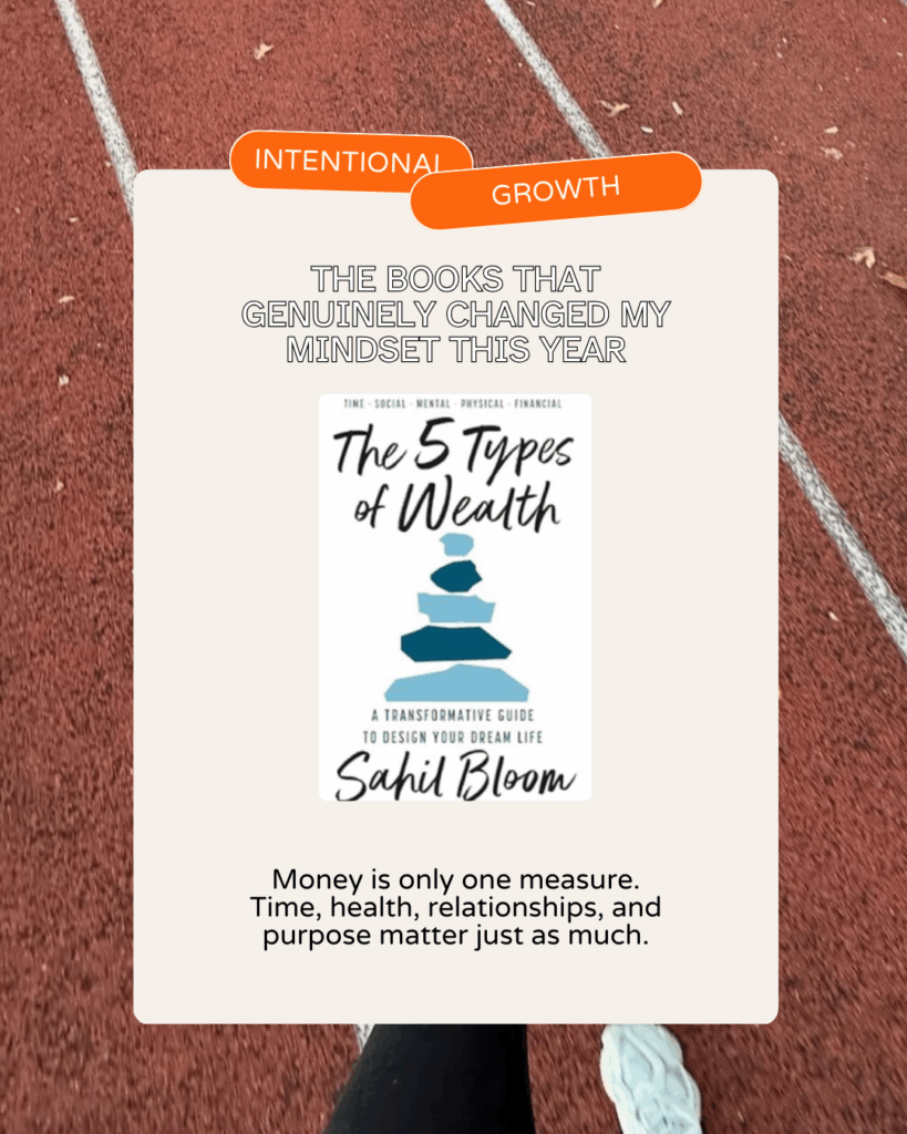 The 5 types of wealth by Sahil Bloom